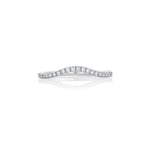 WD_SIMPLE_WAVE_BAND [WHITE GOLD]