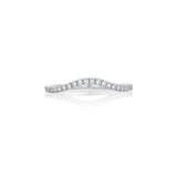 WD_SIMPLE_WAVE_BAND [WHITE GOLD]