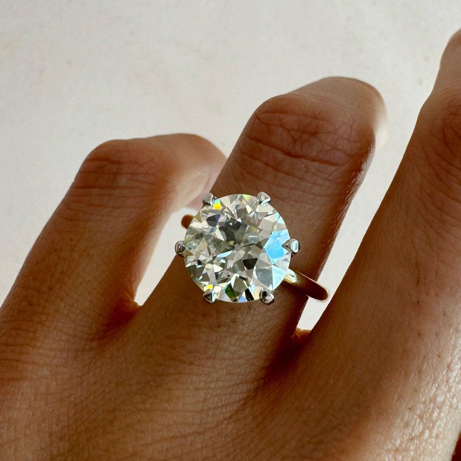 4.28ct Two Tone Camille Ring