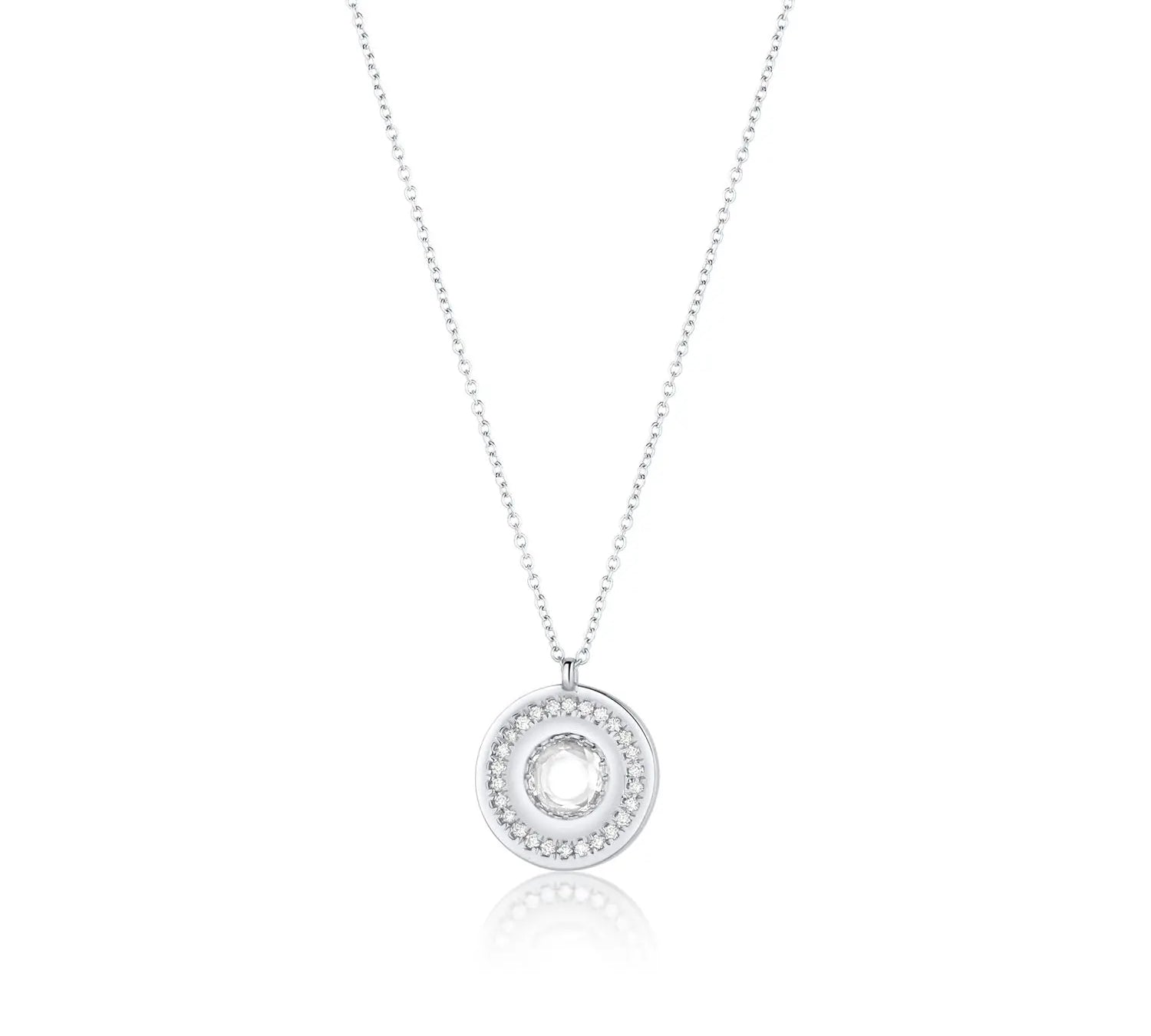 White Diamond La Femme Amulet [White Gold]