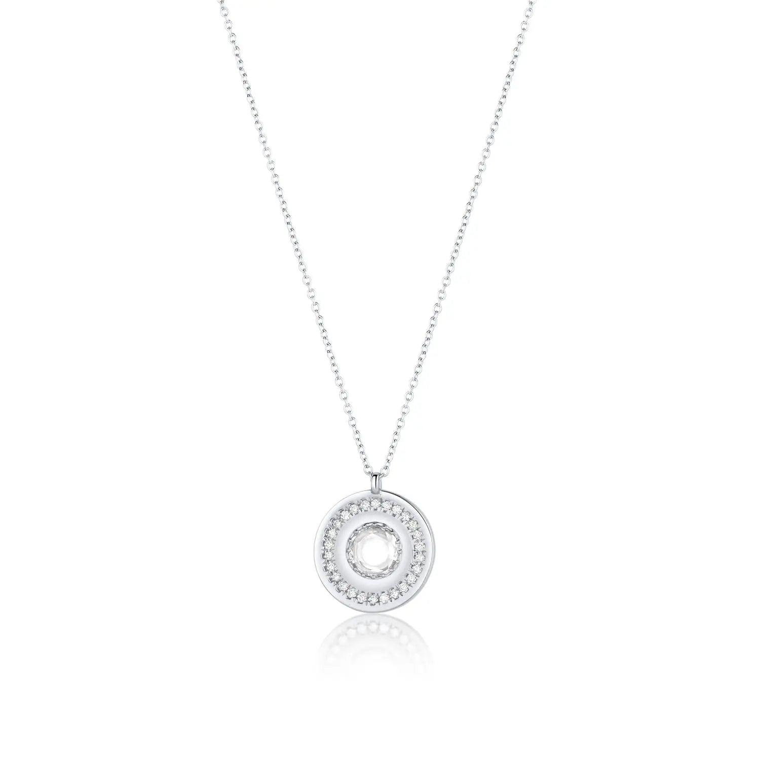 White Diamond La Femme Amulet [White Gold]