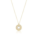 White Diamond La Femme Amulet [Yellow Gold]