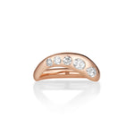 White Diamond Lola Bombe Band [Rose Gold]