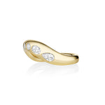 White Diamond Lola Bombe Band side view