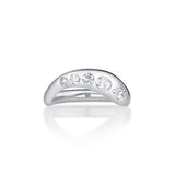 White Diamond Lola Bombe Band [White Gold]