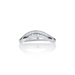 White Diamond Rima Band [White Gold]