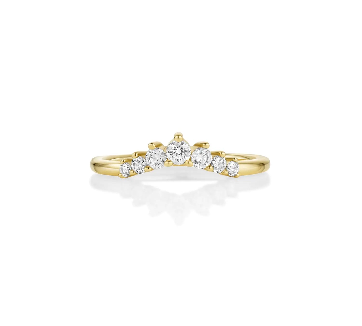 White Diamond Seven Stars Nesting Ring Marrow Fine