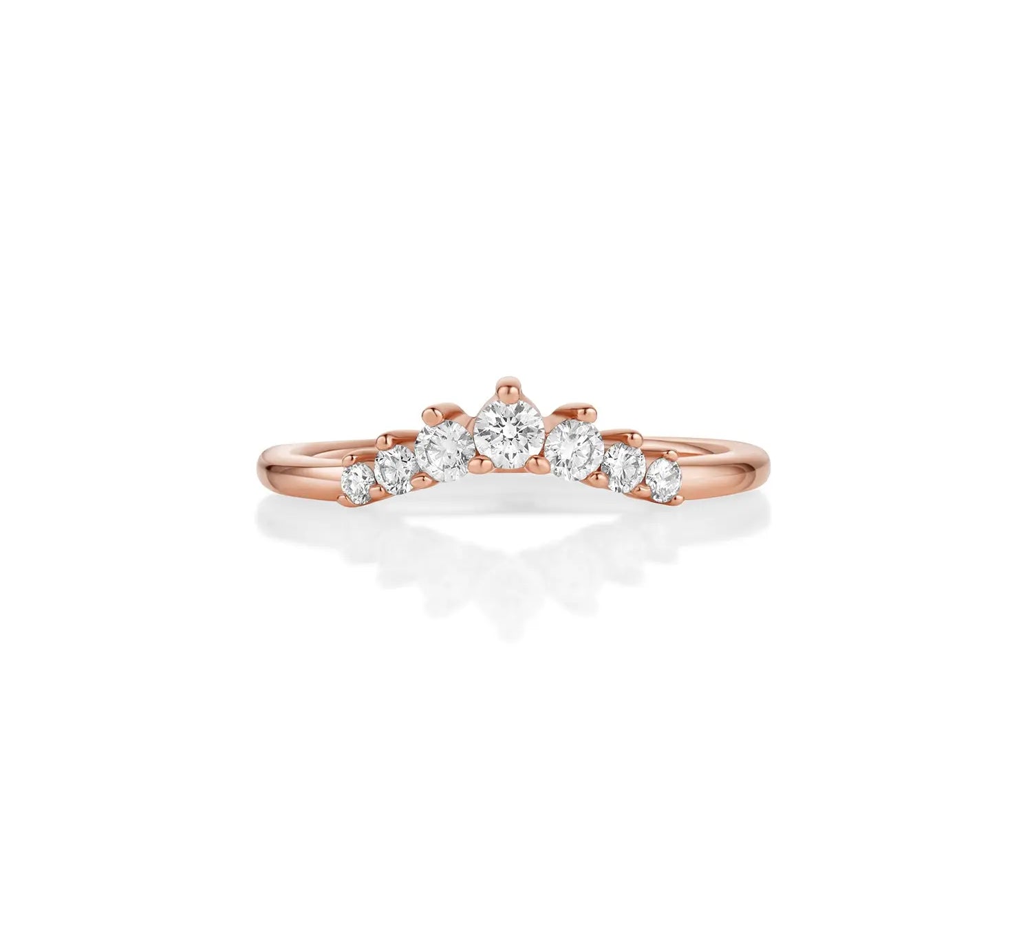 White Diamond Seven Stars Nesting Ring Marrow Fine
