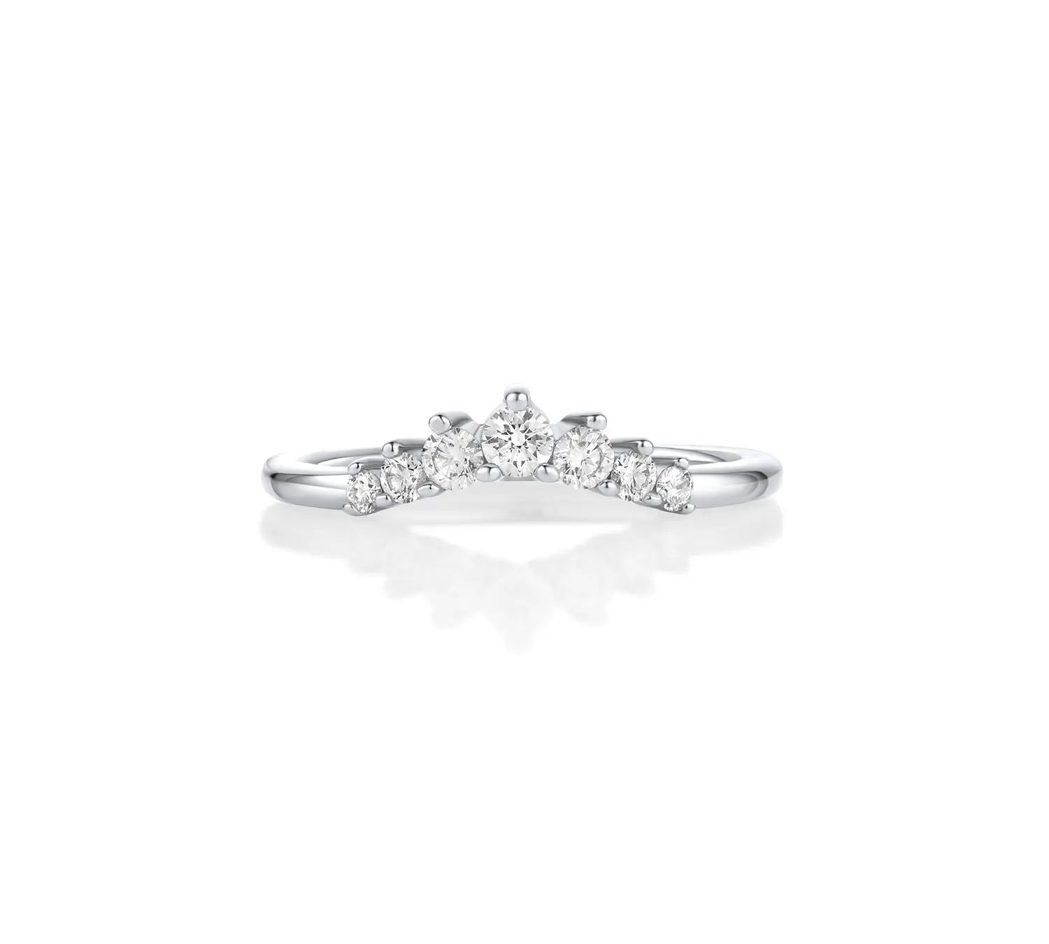 White Diamond Seven Stars Nesting Ring Marrow Fine
