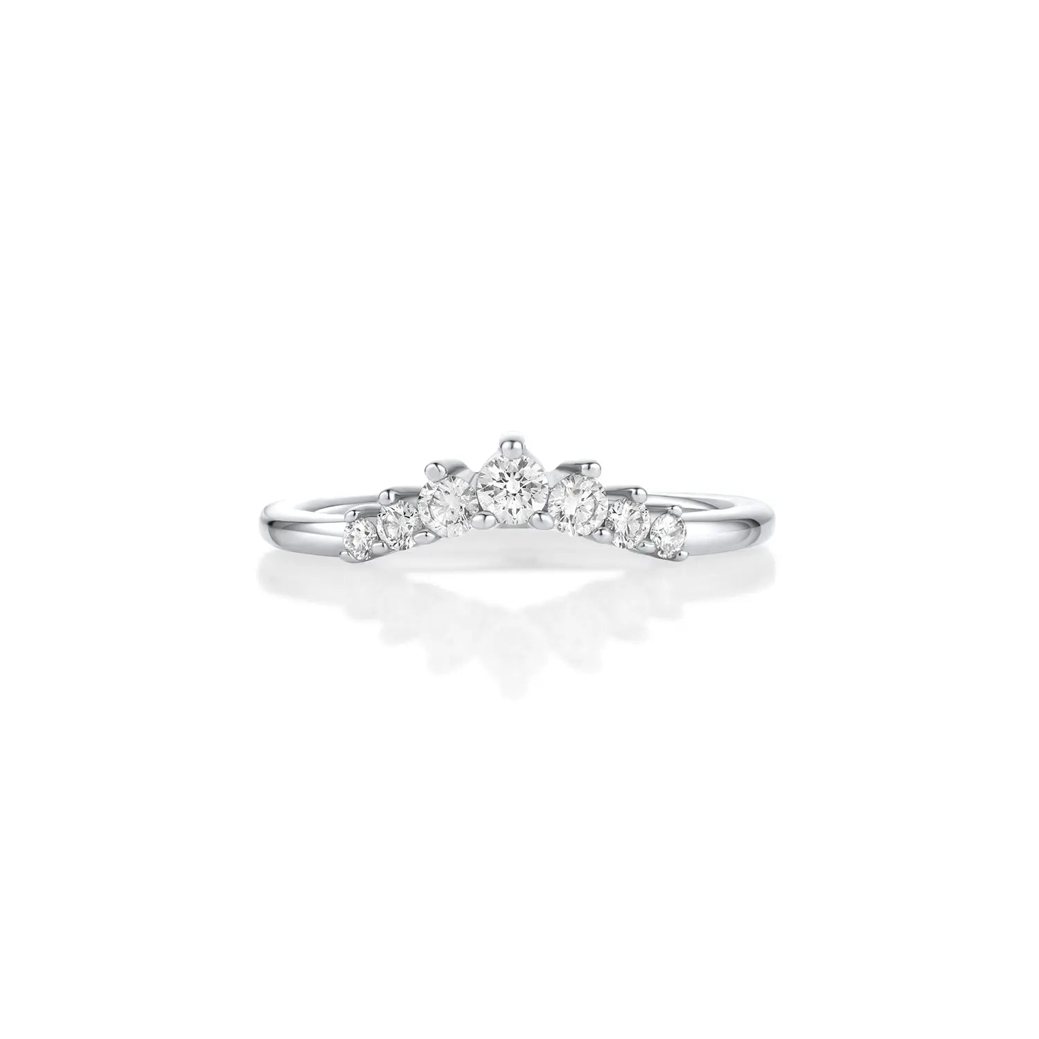 White Diamond Seven Stars Nesting Ring Marrow Fine