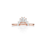 White Diamond Gemma Ballerina Ring