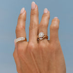 The Noa Petals Engagement Ring Marrow Fine