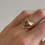 1.06ct Sapphire Twist Ring