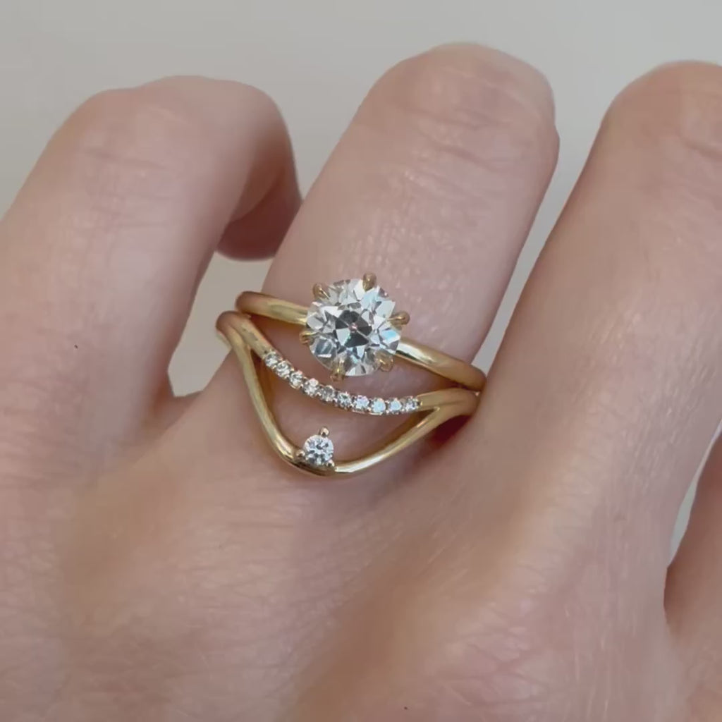 0.90ct Old Euro Diamond Camille