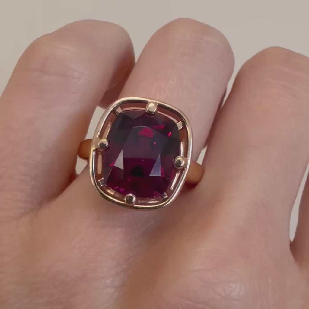 7.56ct Garnet Georgia Ring [on hand]