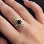 2.26ct Black Diamond Stella Ring [on hand]