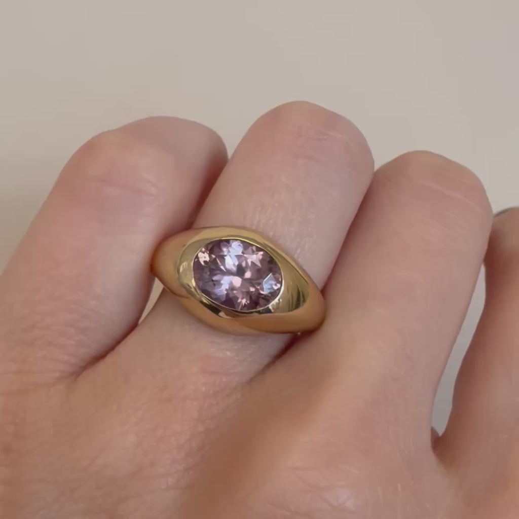 2.58ct Zircon Bombe Ring [on hand]