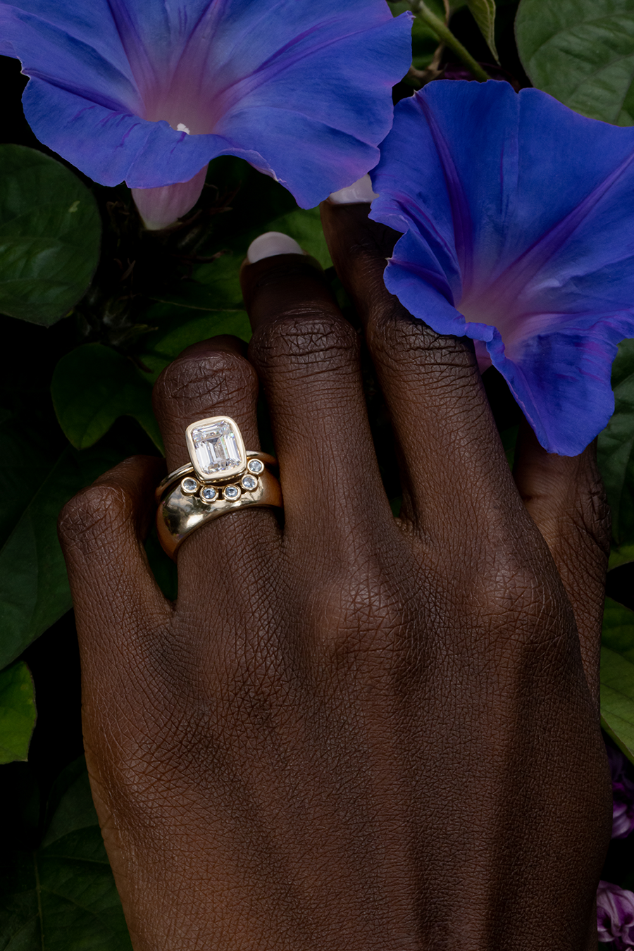 Emerald 2025 ring stackable