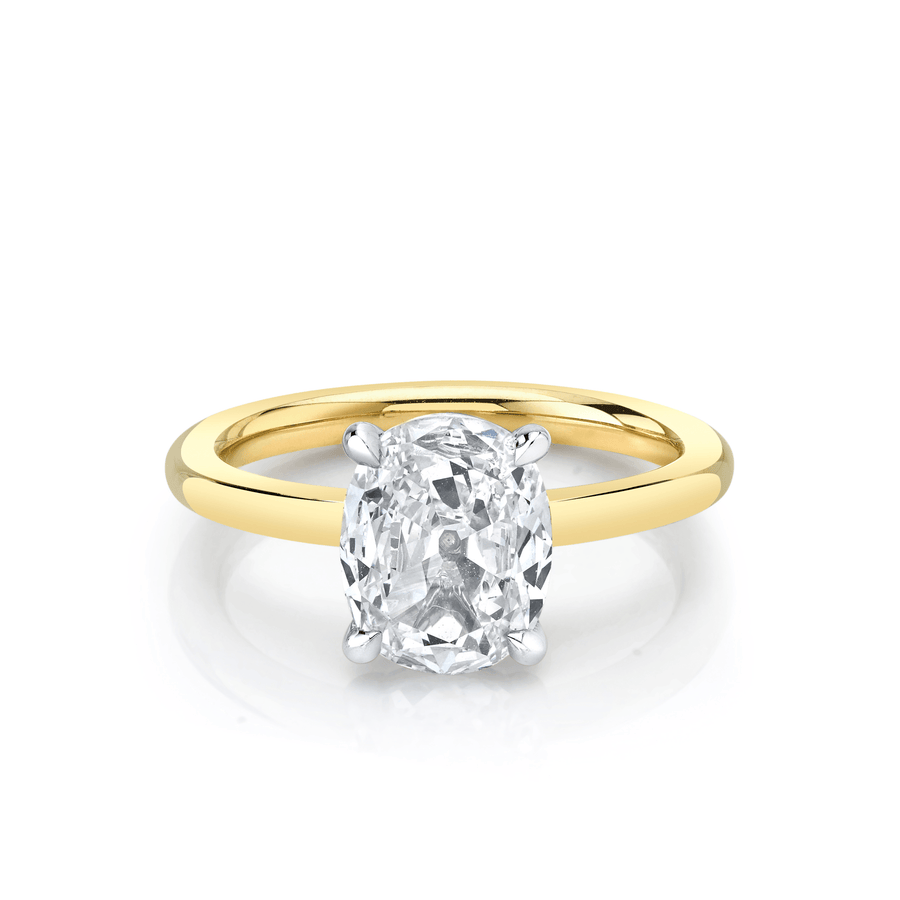 Marrow Fine Jewelry Old Mine Cut Solitaire Ring [Yellow Gold]