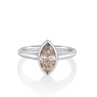 1.05ct Champagne Diamond Helene Ring