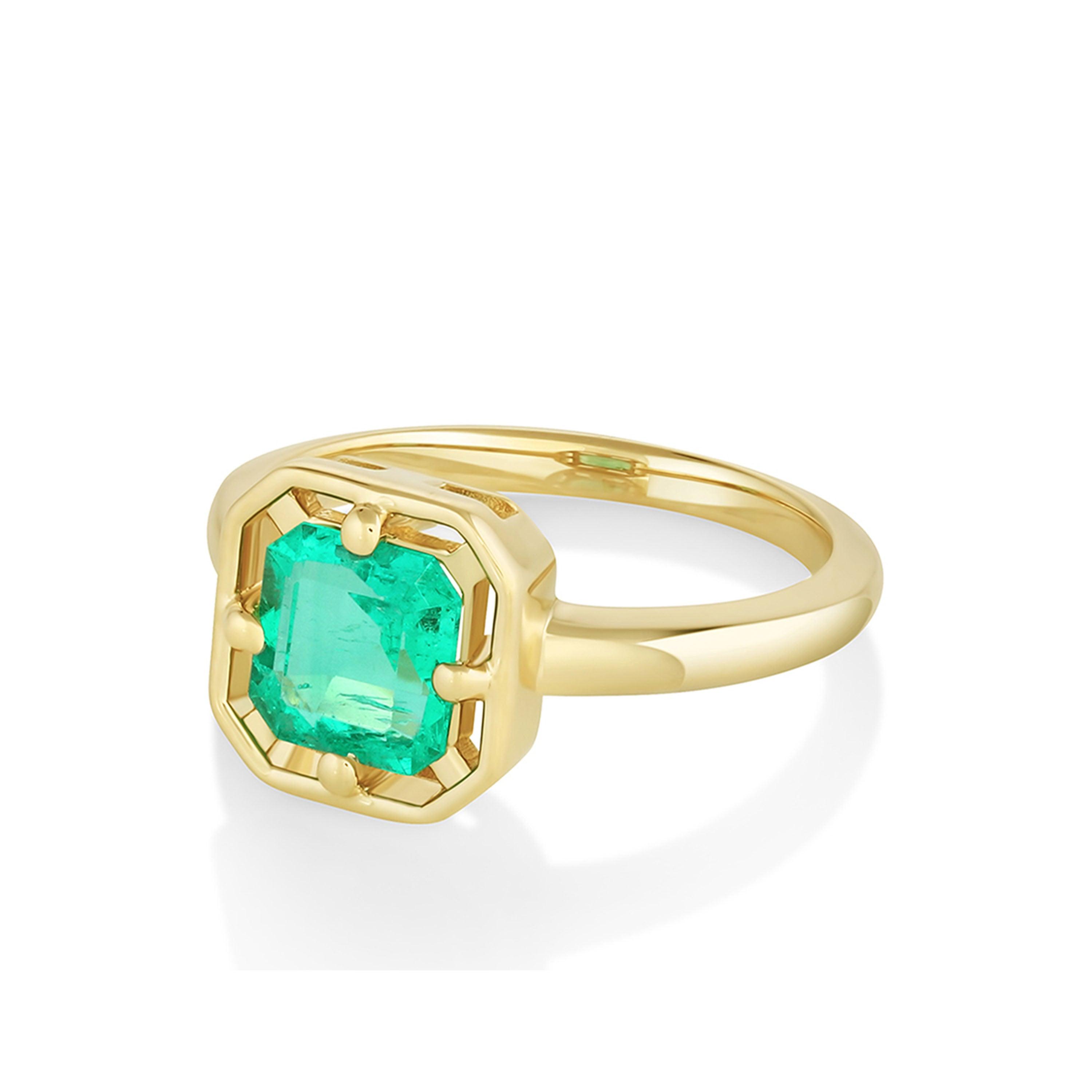 Marrow Fine Jewelry Emerald Georgia Ring