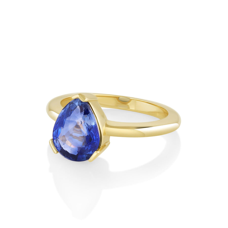 Marrow Fine Jewelry Sapphire Sloane Ring [Yellow Gold]