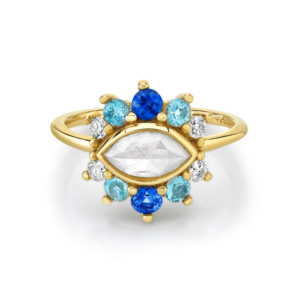 Marrow Fine Jewelry Opalescent Marquise Diamond Ring