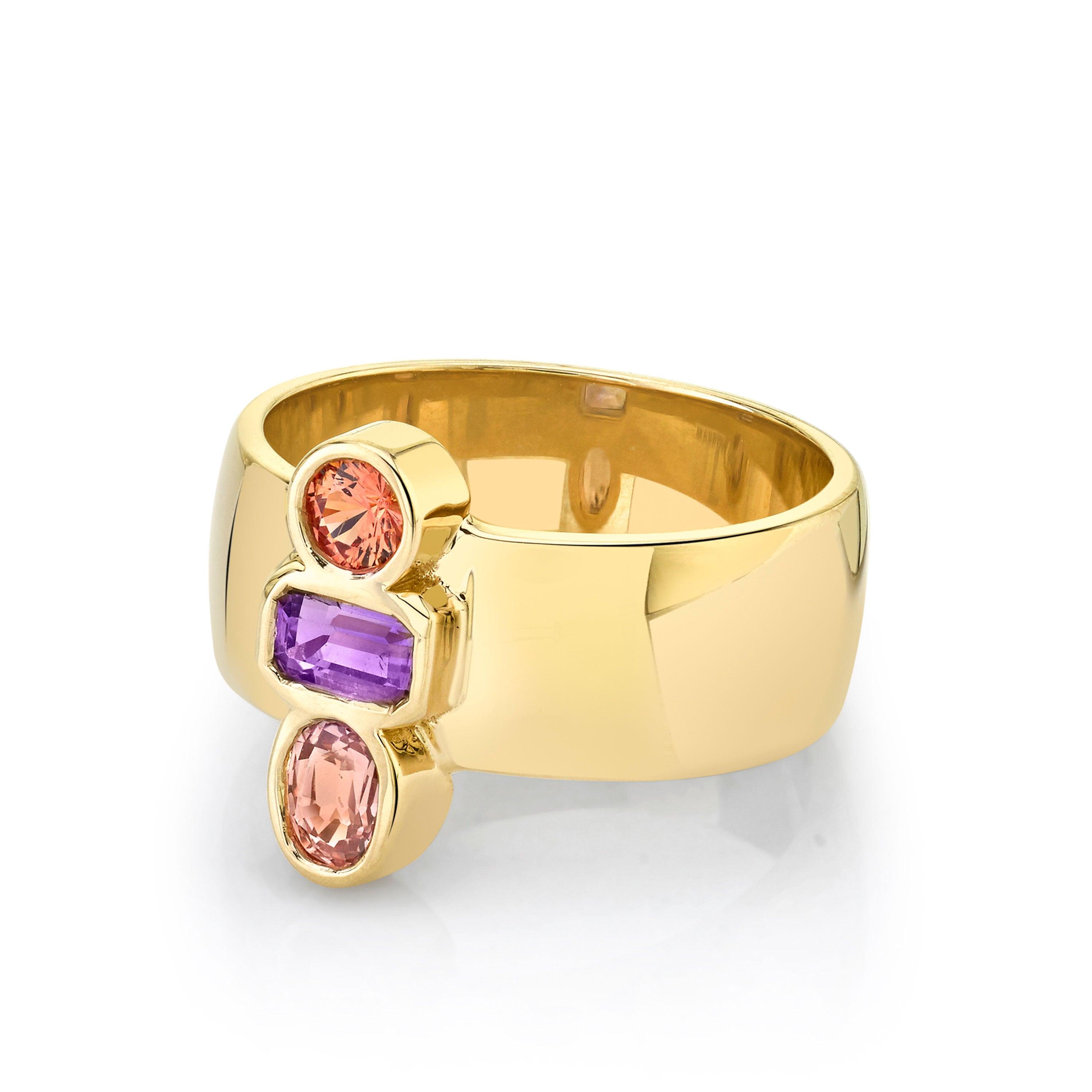 Marrow Fine Jewelry Amethyst Relic Ring