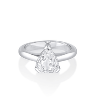 Marrow Fine Jewelry Antique Pear Sloane Engagement Ring [White Gold]