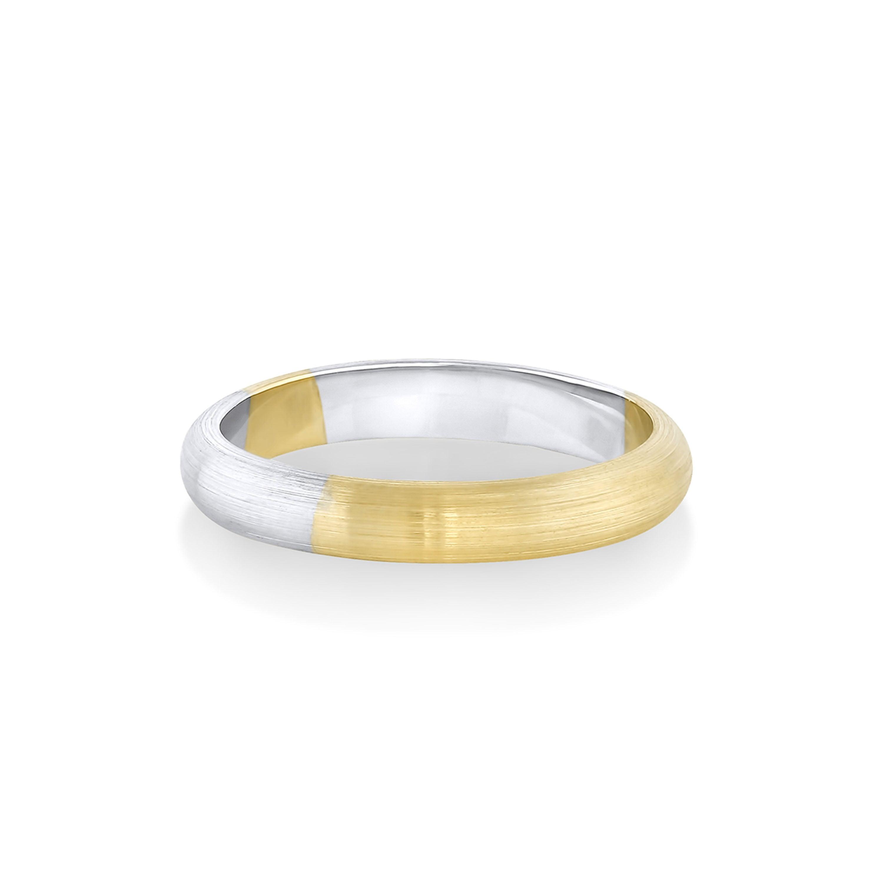 Marrow Fine Jewelry Athena Two Tone Band