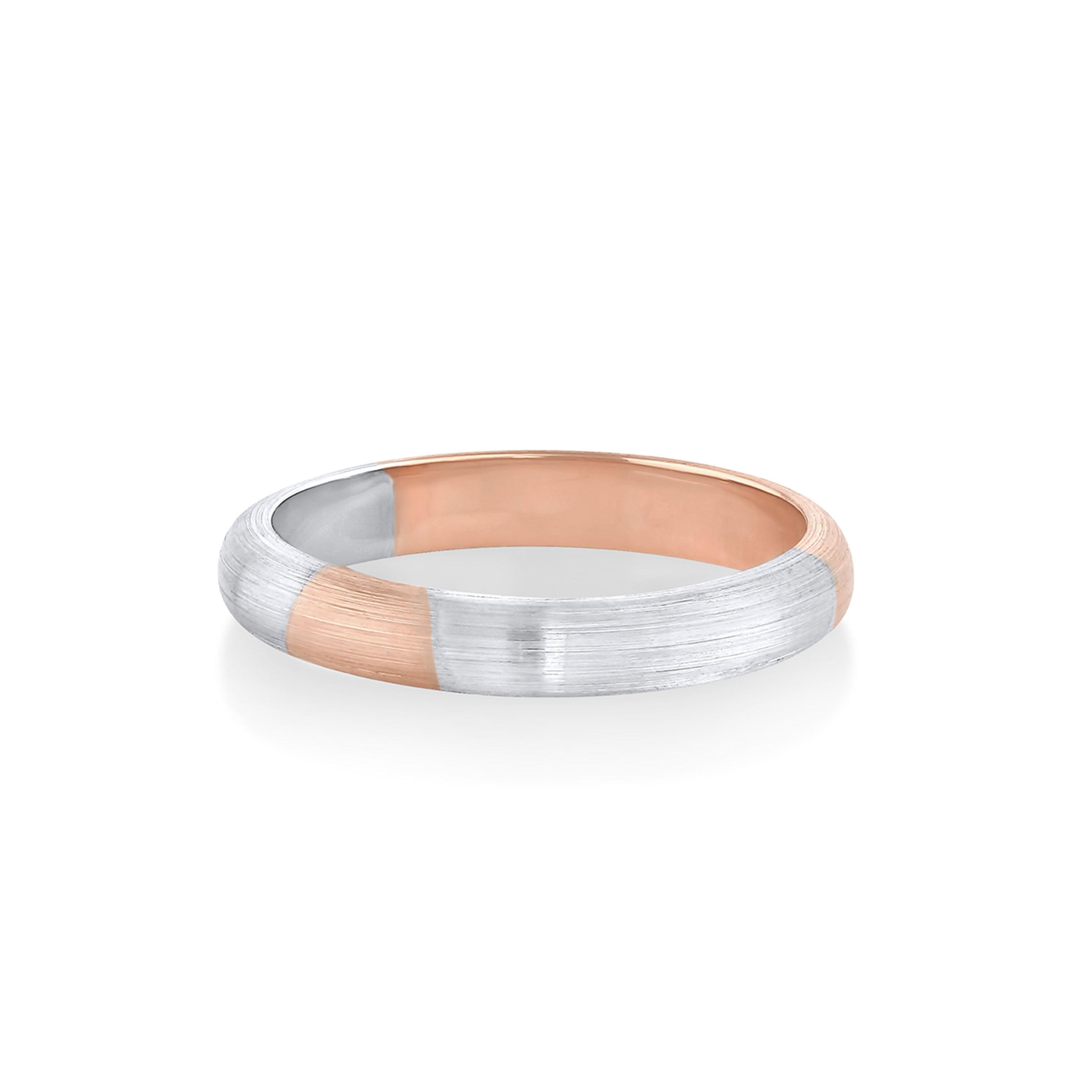 Marrow Fine Jewelry Athena Two Tone Band