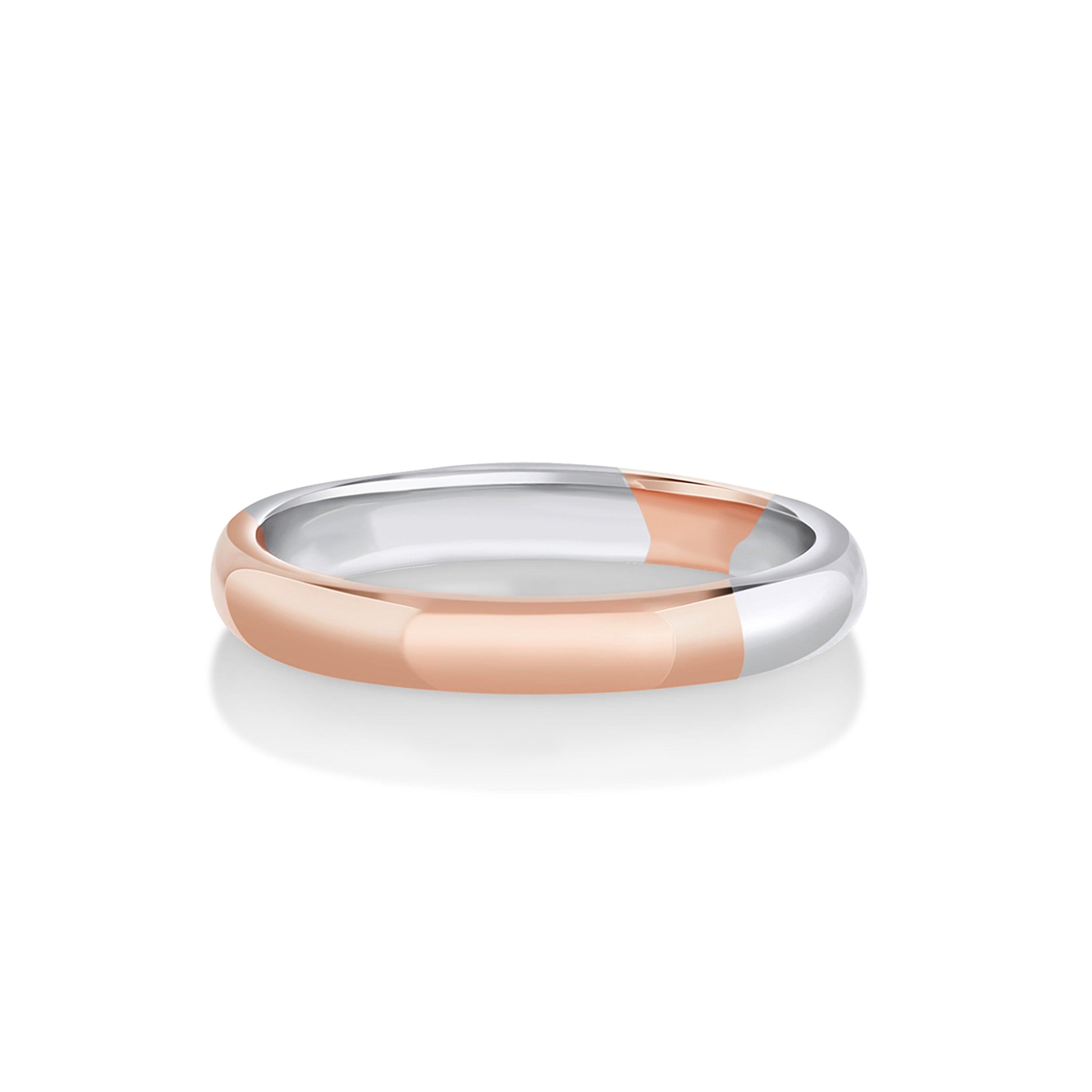 Marrow Fine Jewelry Athena Two Tone Band