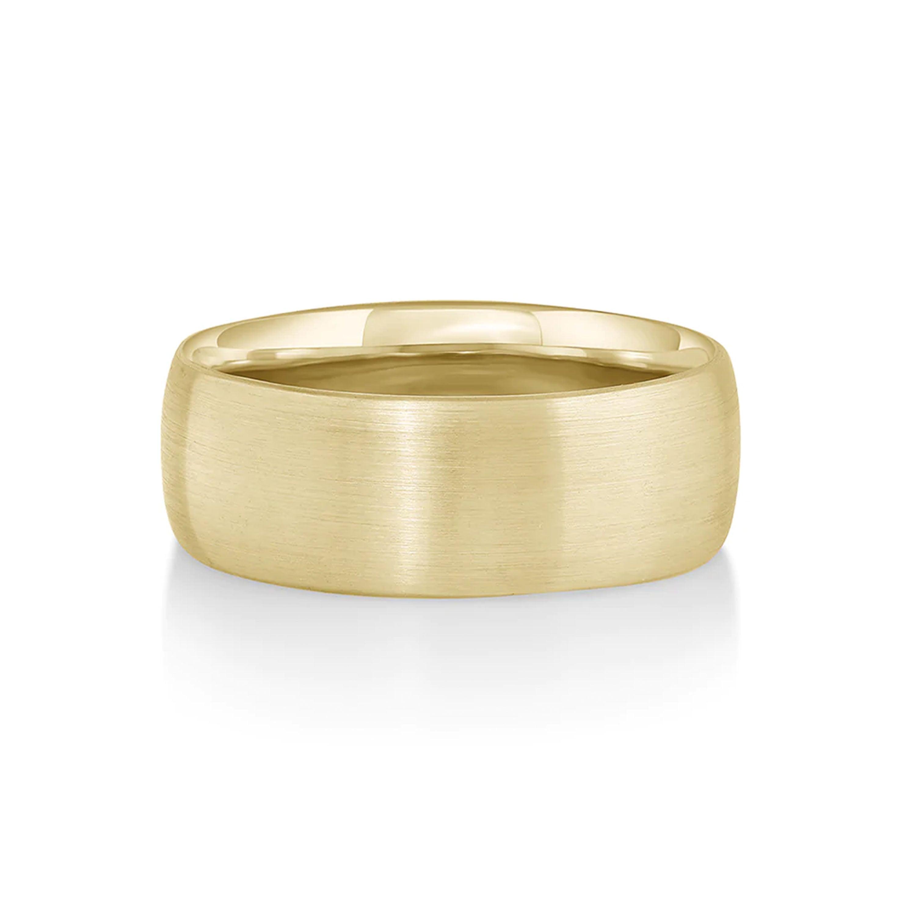 Marrow Fine Jewelry Beau Brushed Men's Band