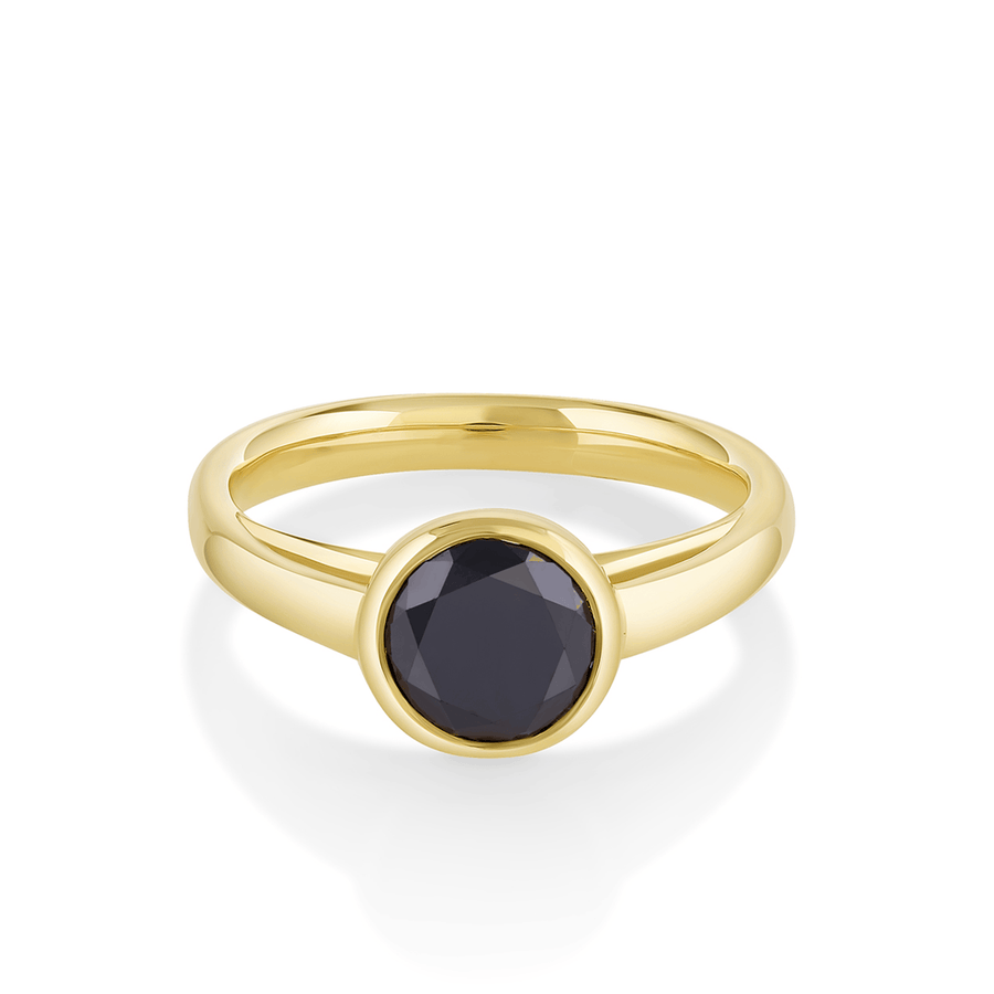 Marrow Fine Jewelry 1.60ct Black Diamond Tessa Engagement Ring [Yellow Gold]