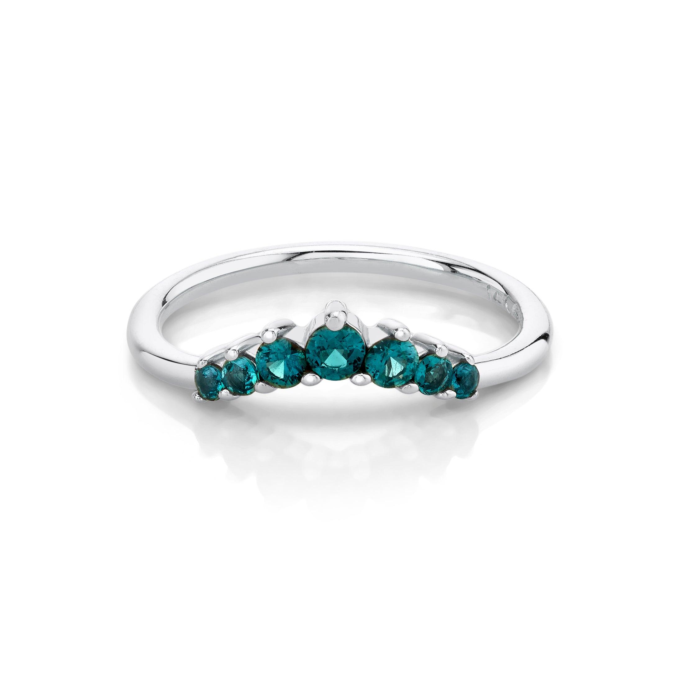 Marrow Fine Jewelry Alexandrite Seven Stars Ring