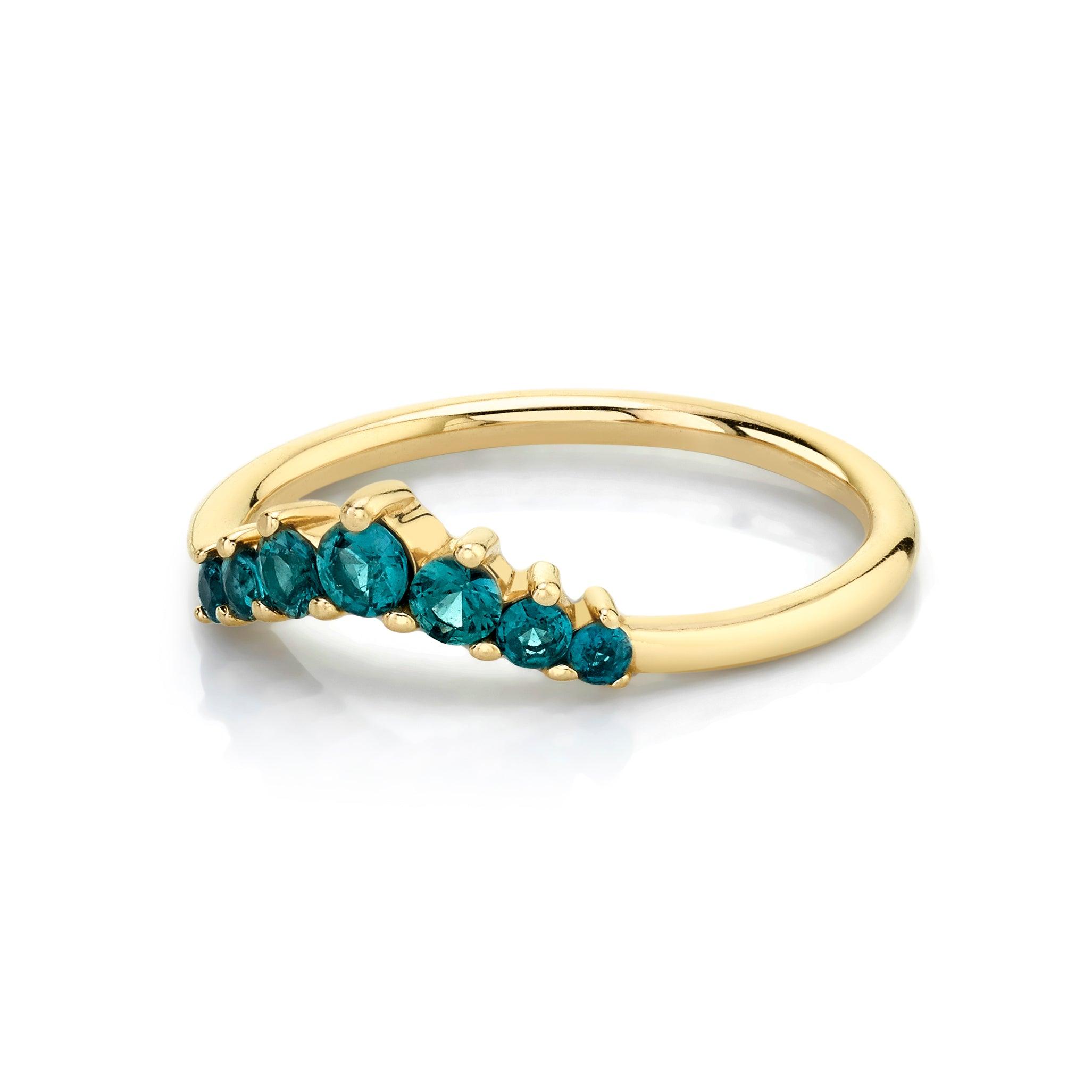 Marrow Fine Jewelry Alexandrite Seven Stars Ring