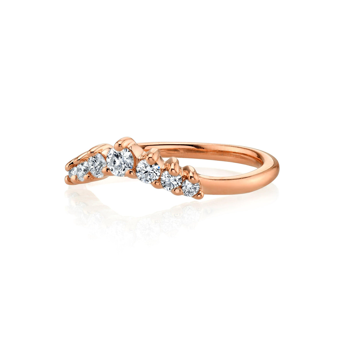 Nesting Rings Seven Stars Nesting Ring | Unique Bridal Nesting Band – Marrow Fine