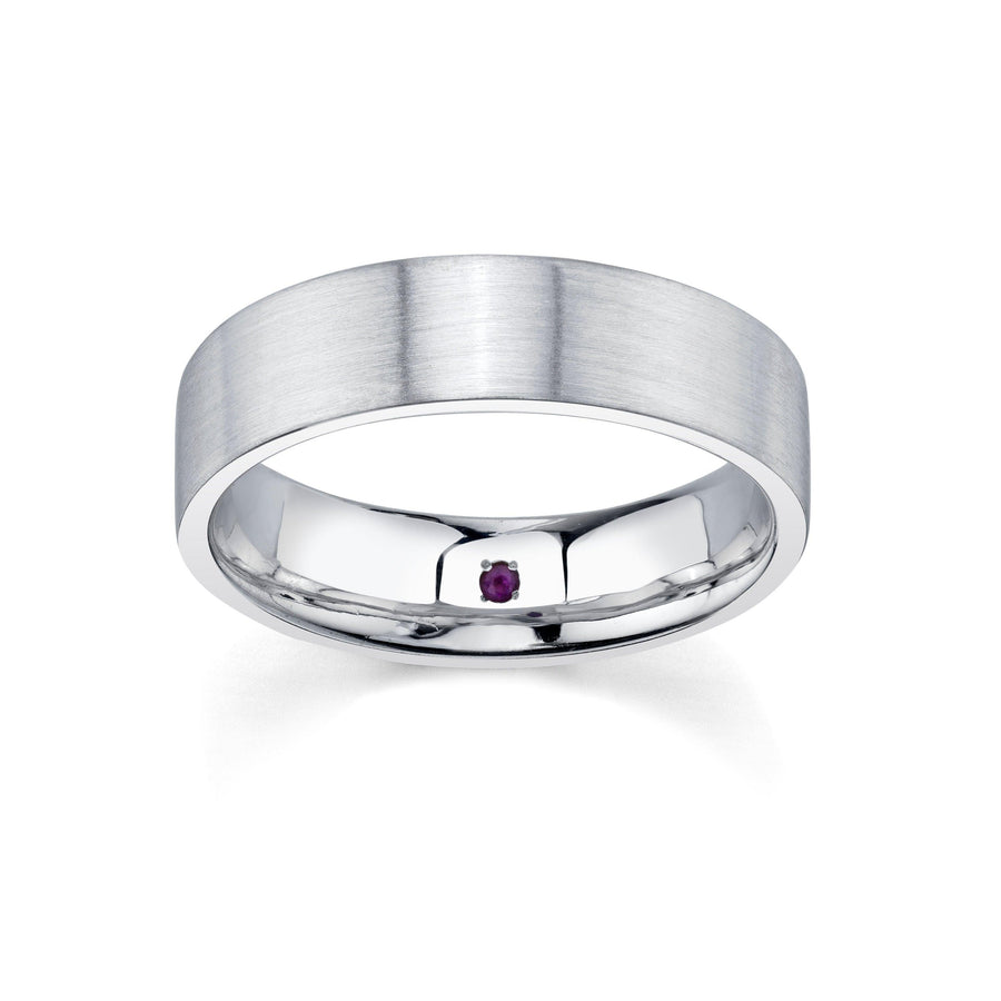 Marrow Fine Jewelry Charlie Men’s Band [White Gold]