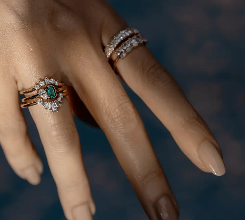 The Clementine Toi et Moi Engagement Ring - Marrow Fine