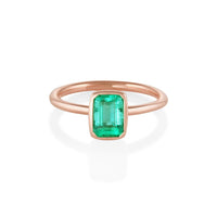 The Mini Roxy Engagement Ring North-South - Marrow Fine