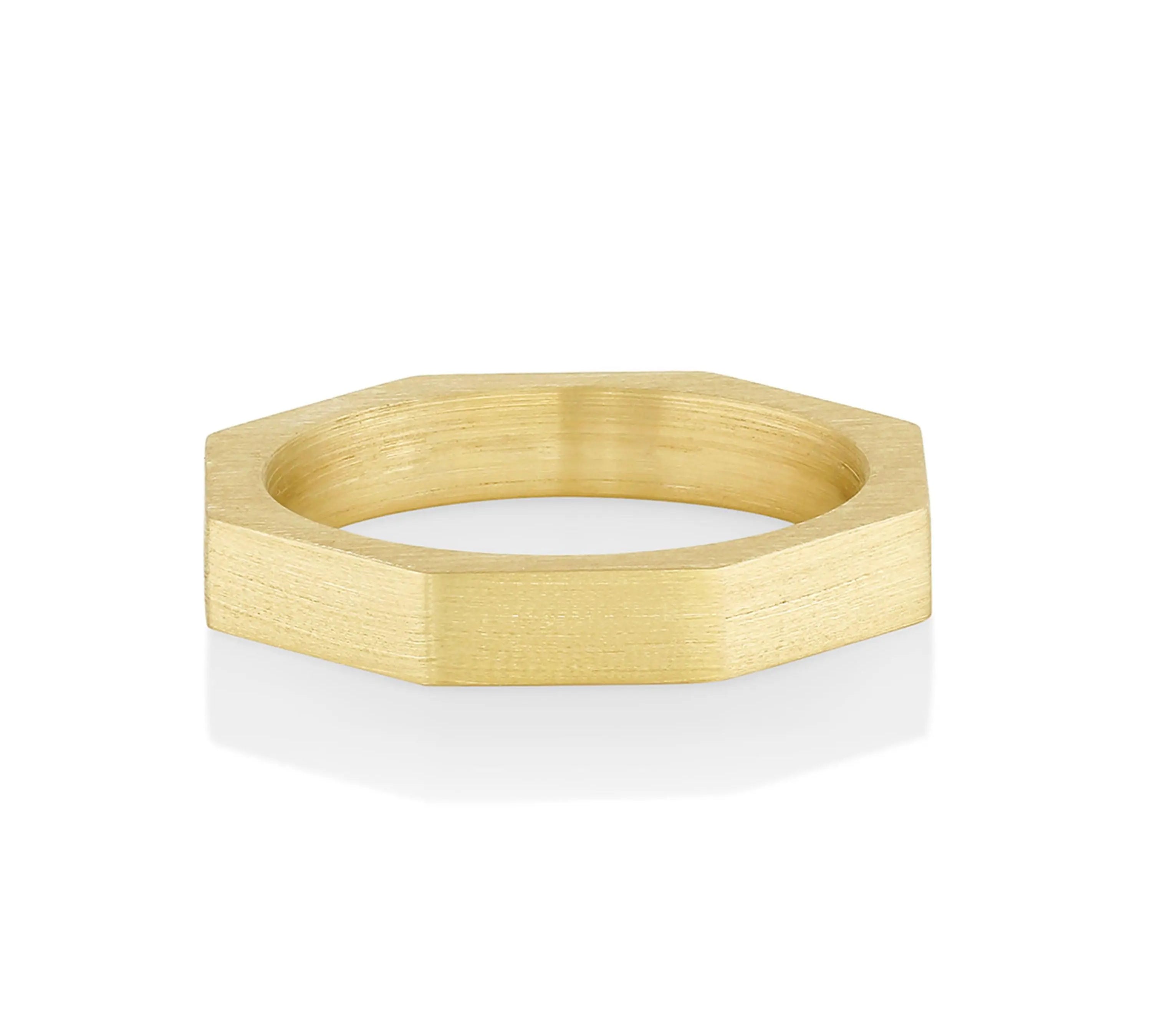 Marrow Fine Jewelry Everyday Ames Men's Band [Yellow Gold]
