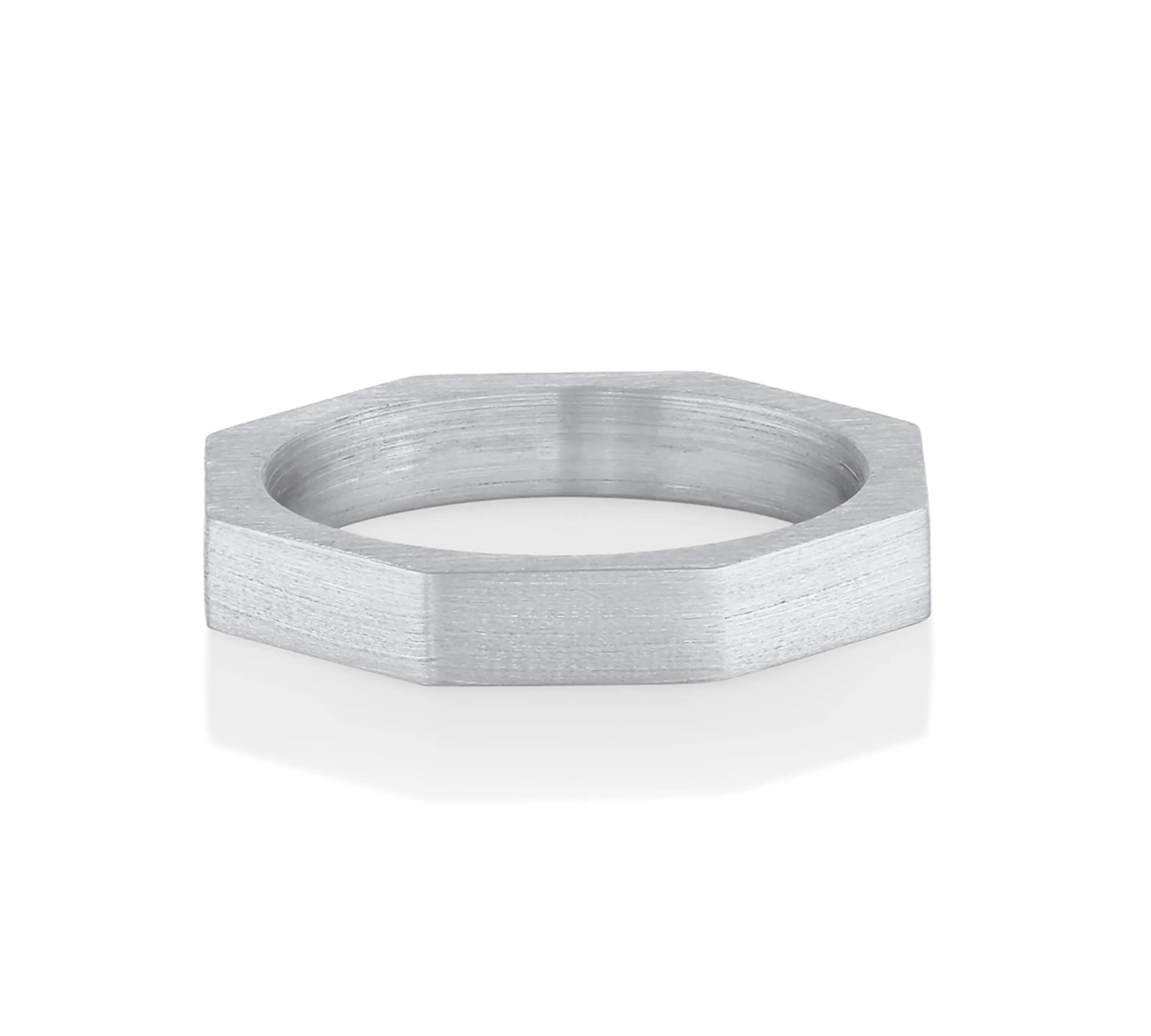Marrow Fine Jewelry Everyday Ames Men's Band [White Gold]