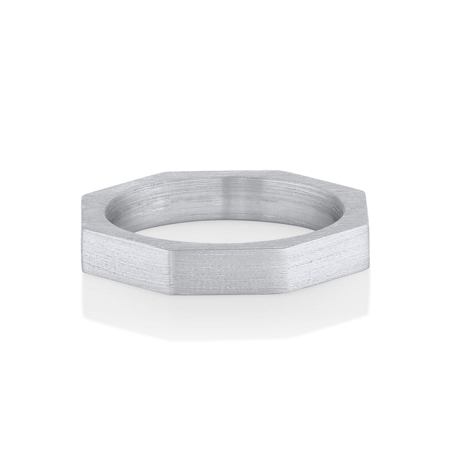 Marrow Fine Jewelry Everyday Ames Men's Band [White Gold]