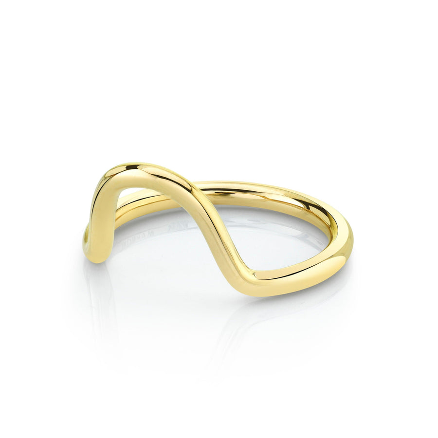 Marrow Fine Jewelry Wide Arch Stacking Ring [Yellow Gold]