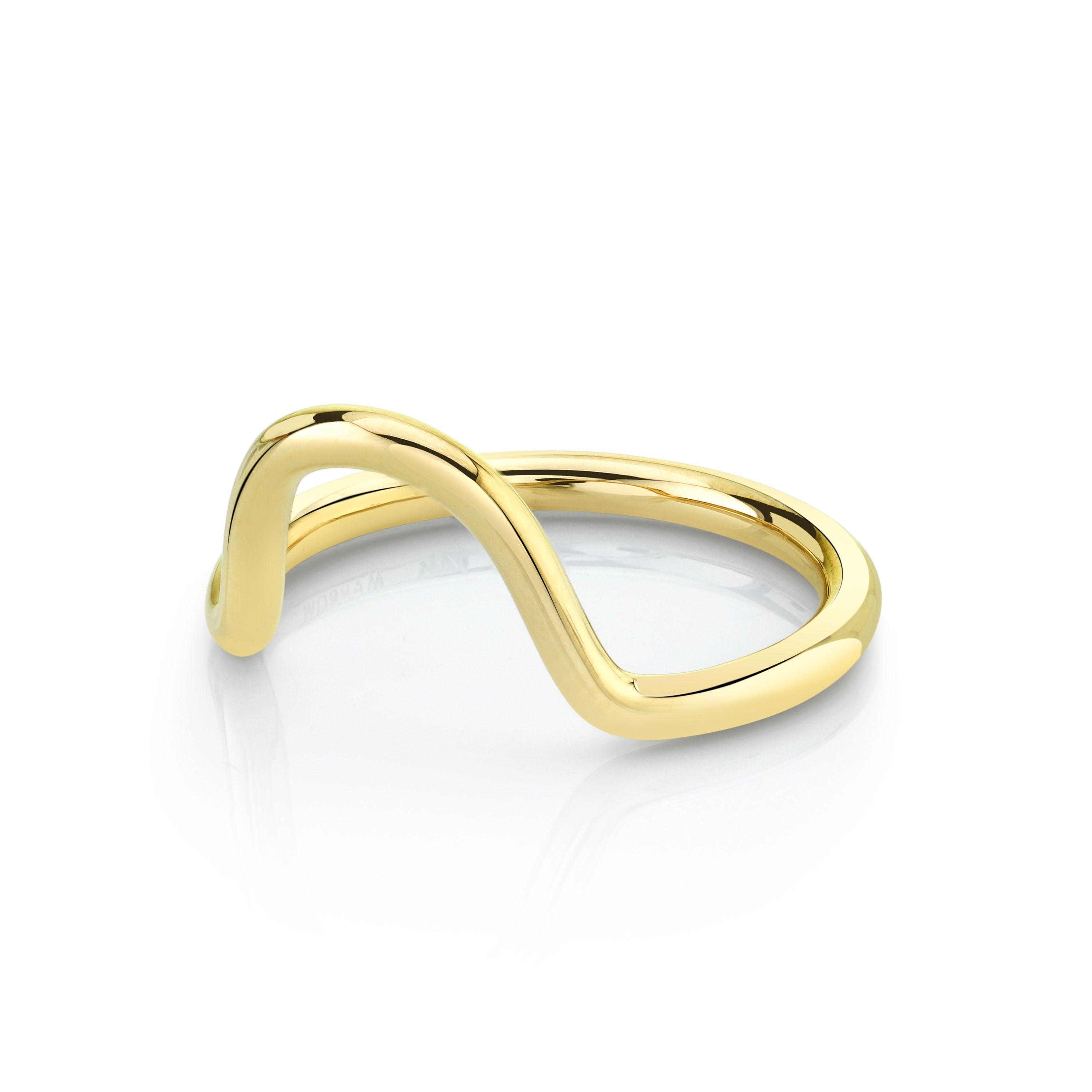 Marrow Fine Jewelry Wide Arch Stacking Ring