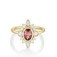 Marrow Fine Jewelry Imperial Topaz Compass Ring [Yellow Gold]