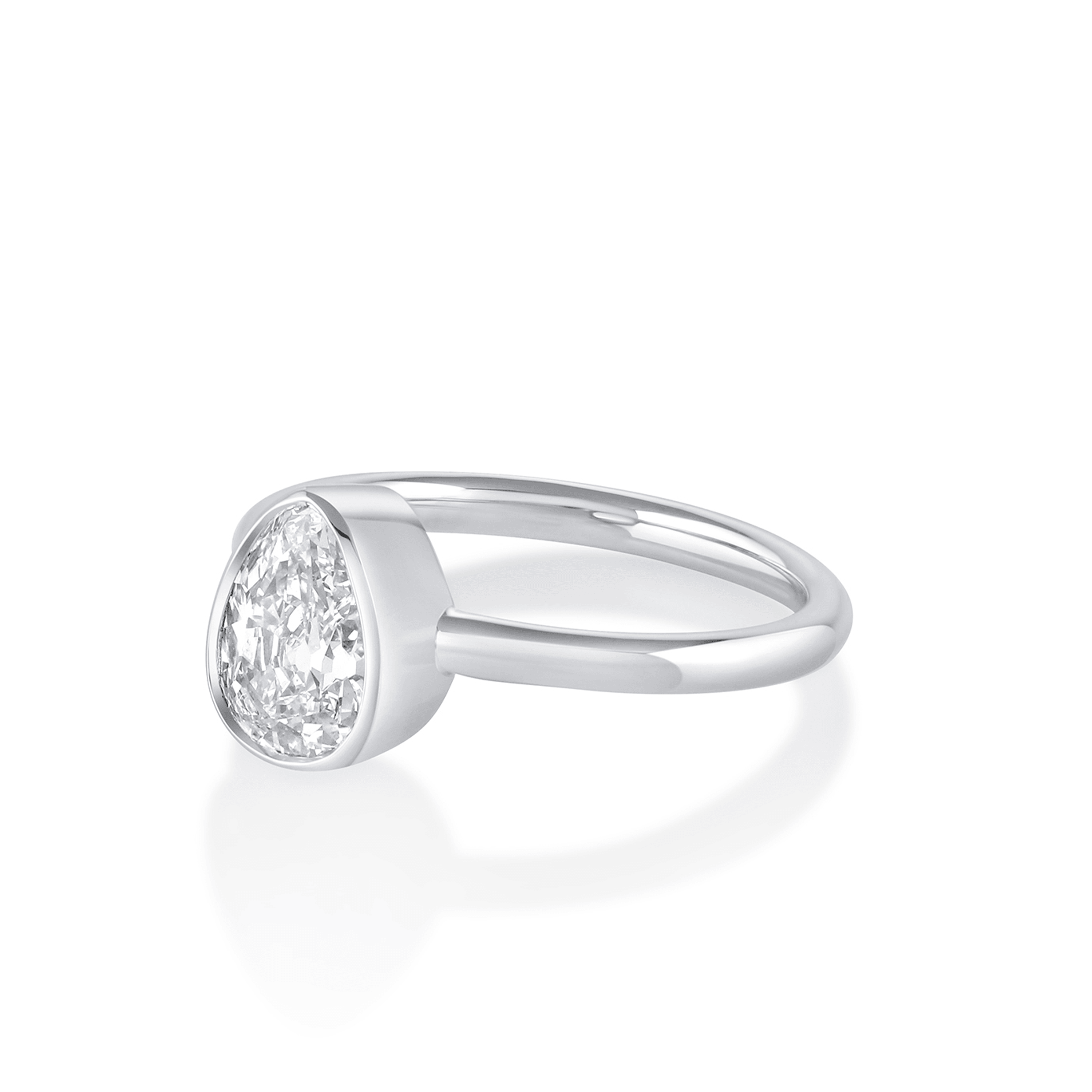 Marrow Fine Jewelry Antique Diamond Karina Bezel Ring