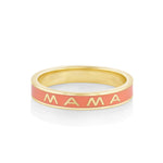 Marrow Fine Jewelry Melon Mama Enamel Band [Yellow Gold]