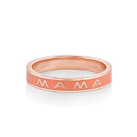 Marrow Fine Jewelry Melon Mama Enamel Band [Rose Gold]