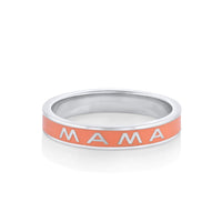 Marrow Fine Jewelry Melon Mama Enamel Band [White Gold]